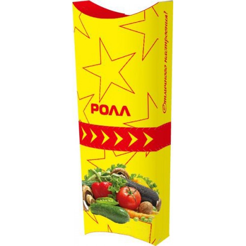 Коробка для роллов 200x80x50 мм