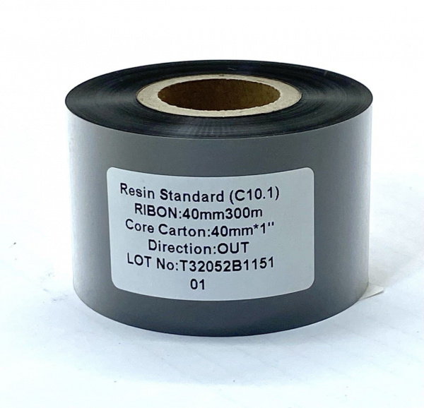 Риббон 30 мм х300 мм RESIN! out 1", намотка OUT