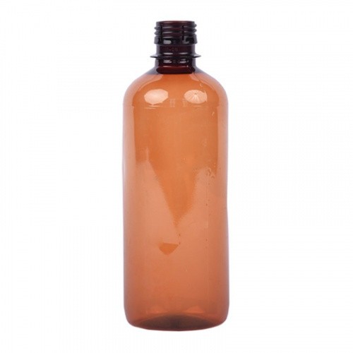 Бутылка ПЭТ пластиковая 500 мл коричневая, горло 28 мм