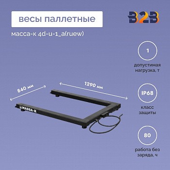 Весы паллетные МАССА-К 4D-U-1_A